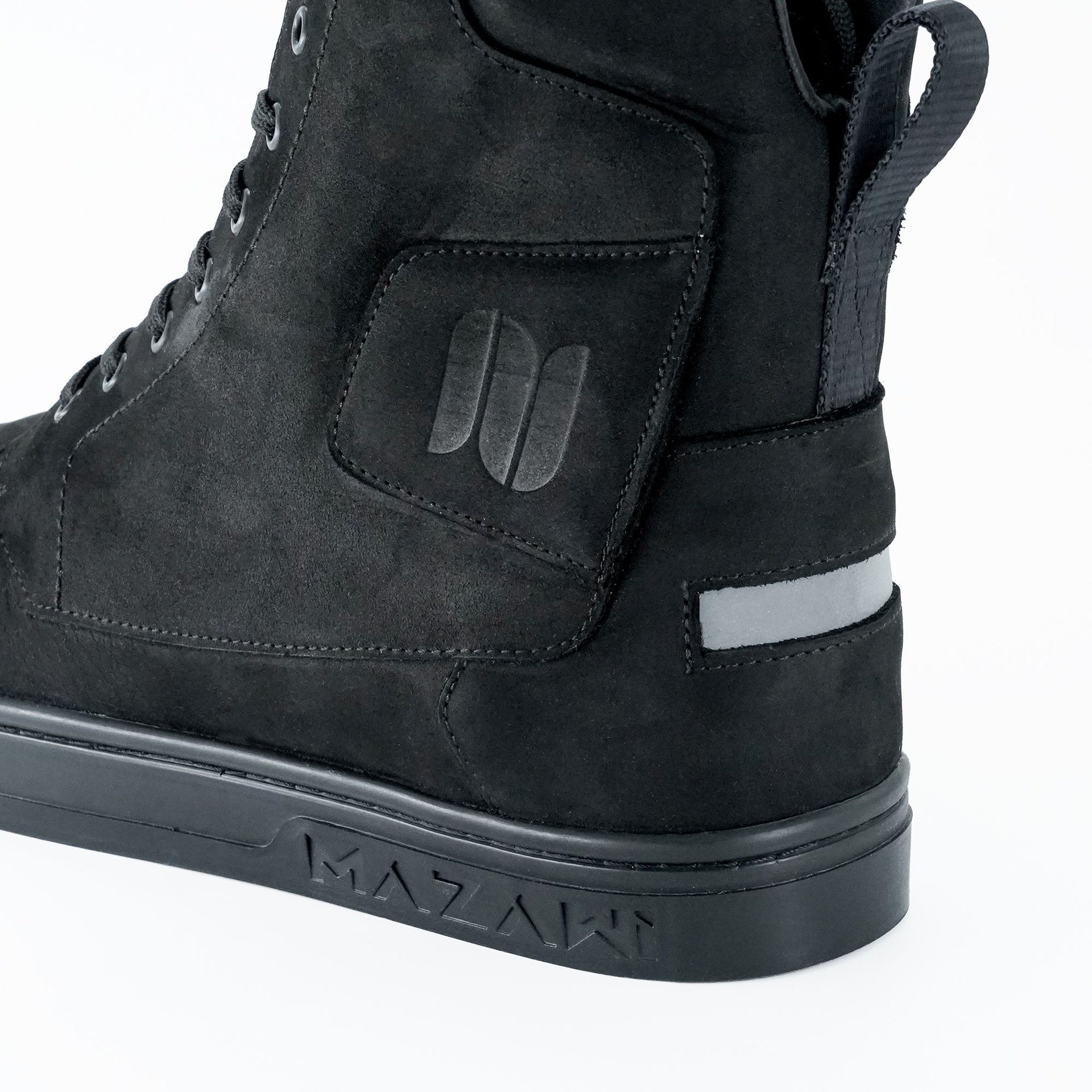 Botas para Motociclista Mazawi Kanan Black Urbana